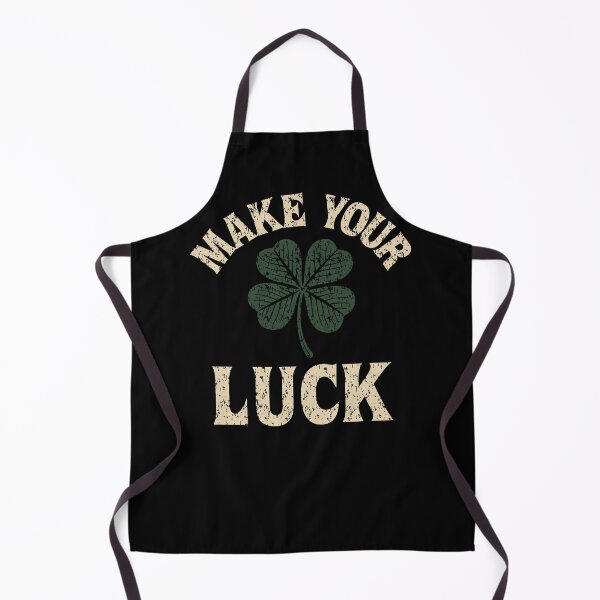 Item preview, Make Your Luck – Shamrock Symbolic Motivational Design designed and sold by Weasel Graphix.