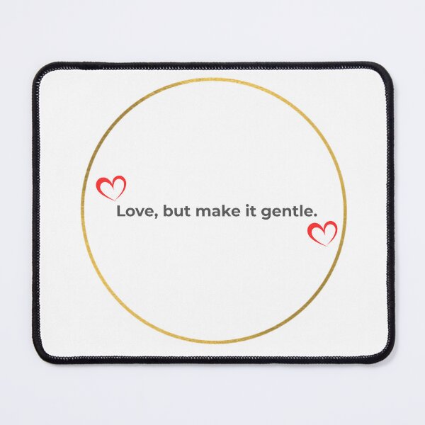 Item preview, Love, But Make It Gentle – Minimal Valentine Quote Design designed and sold by SABPrints.
