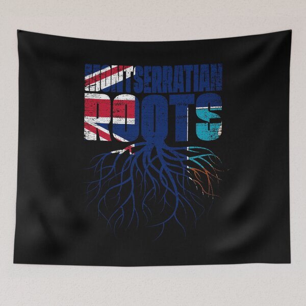 Item preview, Montserratian Roots Montserrat Heritage Flag designed and sold by GabbyKash.