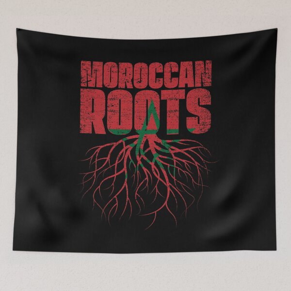Item preview, Moroccan Roots Morocco Heritage Flag designed and sold by GabbyKash.