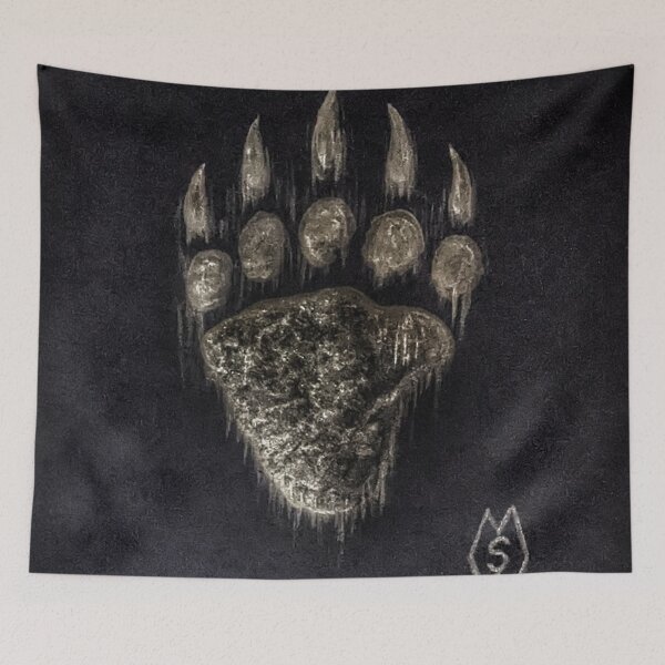 Item preview, Bear track  designed and sold by Matt Starr Fine Art .