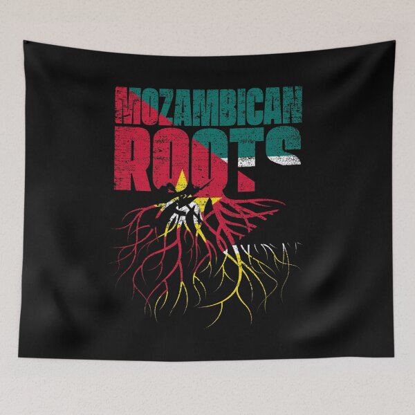 Item preview, Mozambican Roots Mozambique Heritage Flag designed and sold by GabbyKash.