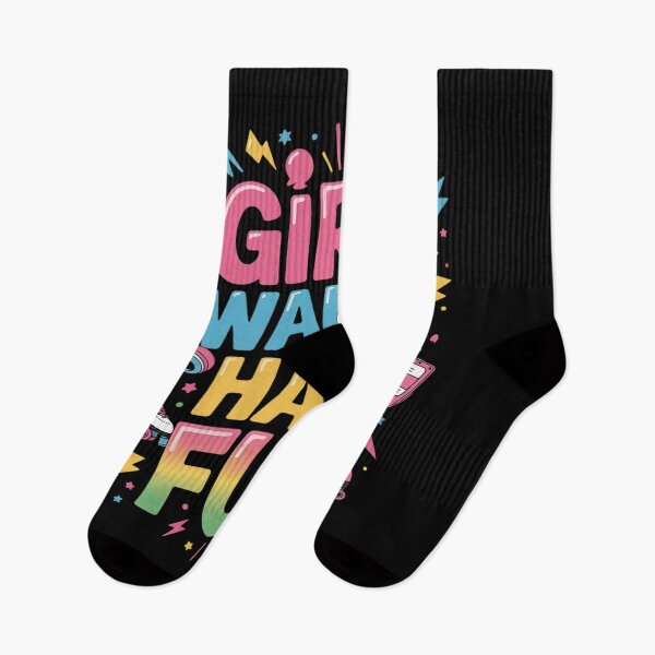 Item preview, Girls Wanna Have Fun Awesome 80's 90's Party 1980s Vibes designed and sold by DigitaldeligArt.