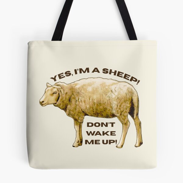 Item preview, I'm A Sheep, Don't Wake Me Up! Sleep, Sheep Humor designed and sold by JoyfulWhimsy.