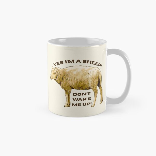 Item preview, I'm A Sheep, Don't Wake Me Up! Sleep, Sheep Humor designed and sold by JoyfulWhimsy.