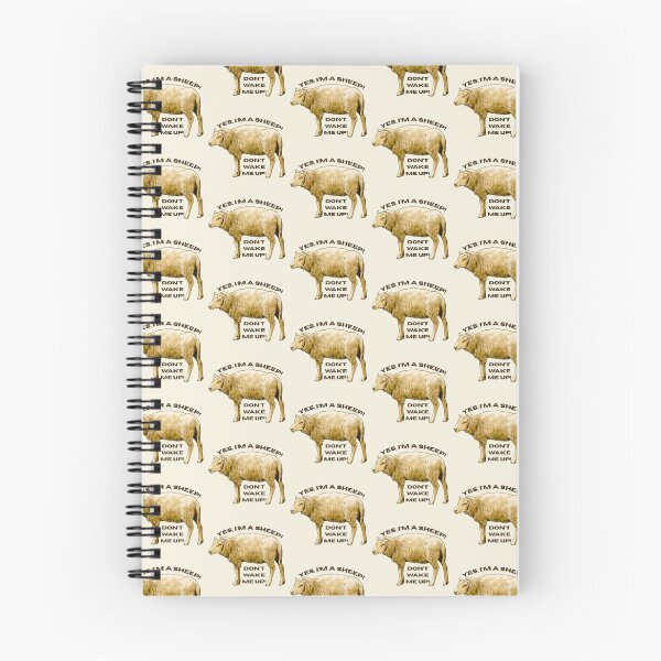 Item preview, I'm A Sheep, Don't Wake Me Up! Sleep, Sheep Humor designed and sold by JoyfulWhimsy.