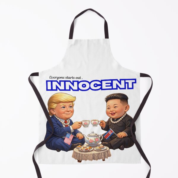 Item preview, North Korea Funny president trump & Kim Jong everyone starts out Innocent designed and sold by The Far Far North.