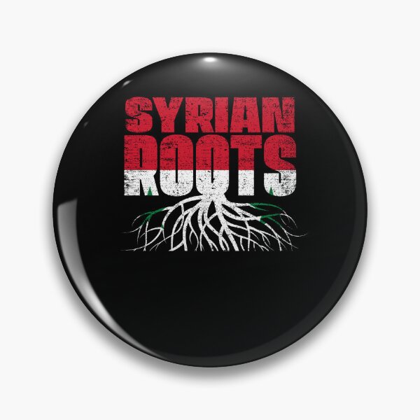 Item preview, Syrian Roots Syria Heritage Flag designed and sold by GabbyKash.