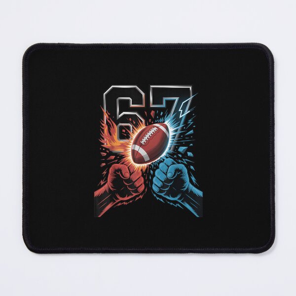 Item preview, American Football 67 Six Seven Alpha Power Meme for Boys Men designed and sold by Juansustait.
