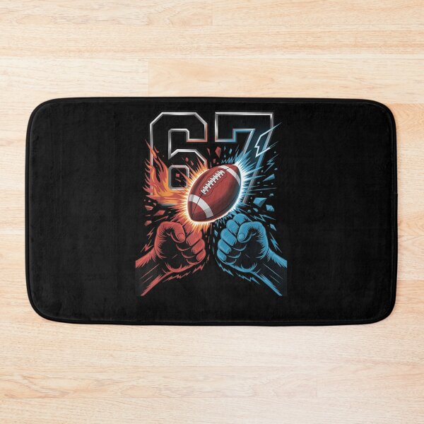 Item preview, American Football 67 Six Seven Alpha Power Meme for Boys Men designed and sold by Juansustait.