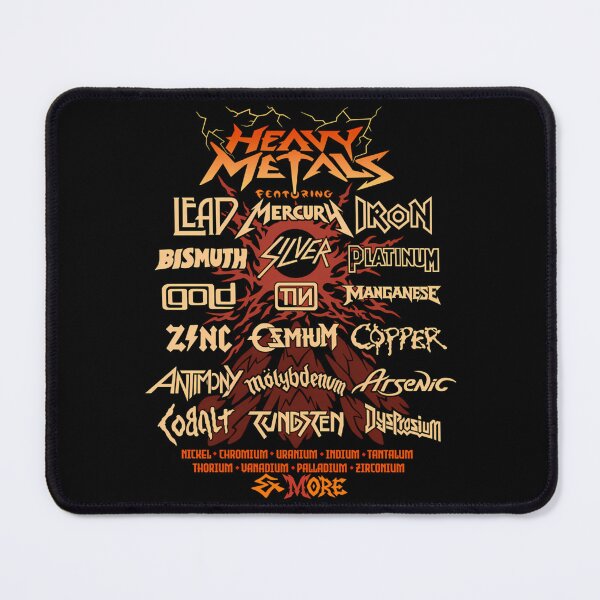 Item preview, Heavy Metals Parody designed and sold by TheOneStopStore.