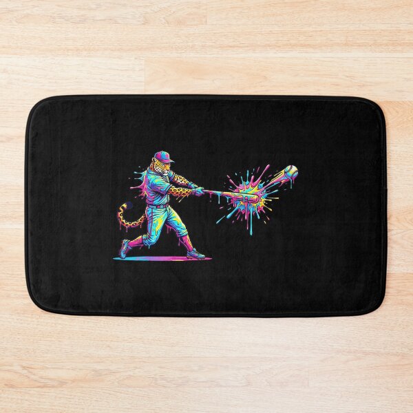 Item preview, Leopard Baseball Player Funny Drip Color Splash Style designed and sold by miaa-artistshop.