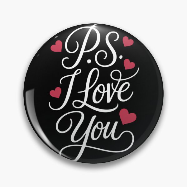 Item preview, PS I Love You Day Valentine_s Day Purple Heart designed and sold by lilensgavadur.