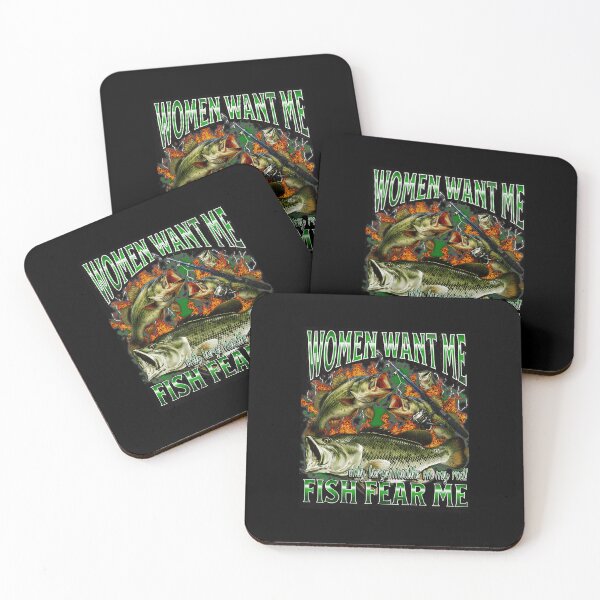 Item preview, Women Want Me Fish Fear Me Funny Fishing Meme  designed and sold by tadmercado.