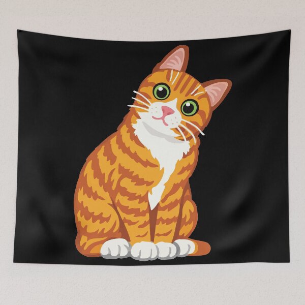 Item preview, Marmalade Mike the Orange Cat designed and sold by eldram.