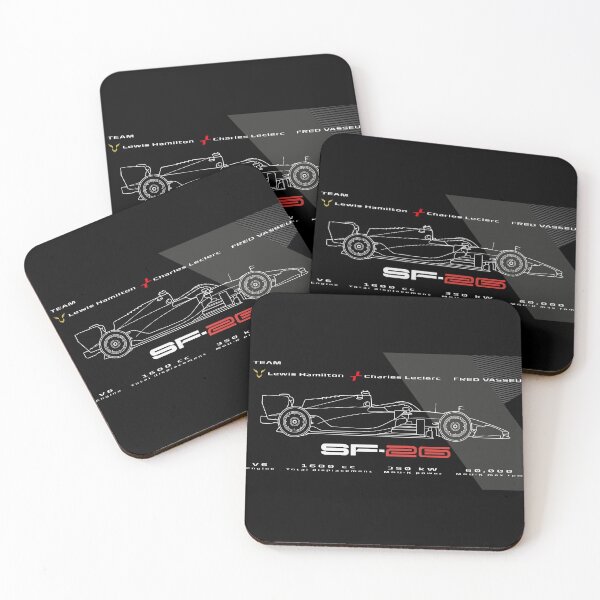 Item preview, F1 Red Car SF 26 White designed and sold by Pink Polar F1.