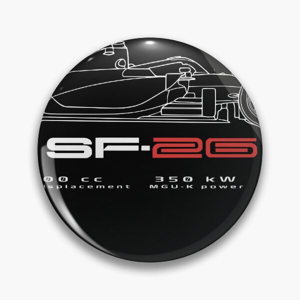 Item preview, F1 Red Car SF 26 White designed and sold by Pink Polar F1.