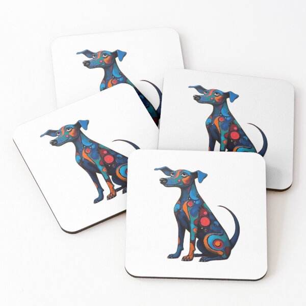 Item preview, Colorfull dog designed and sold by Tisunigo.