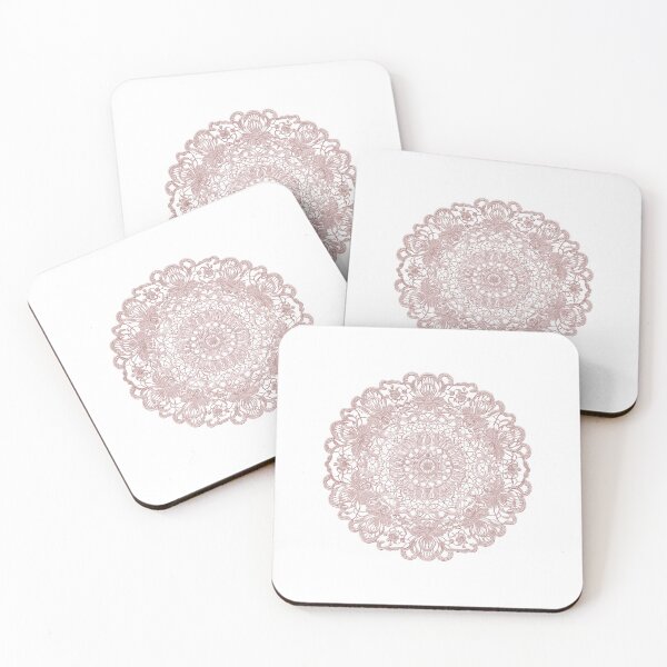 Item preview, Light pink doily designed and sold by MendaciousMina.