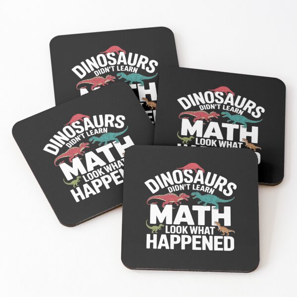 Item preview, Math Teacher Dinosaurs Didn't Learn Math  designed and sold by MarkLeedsArt.