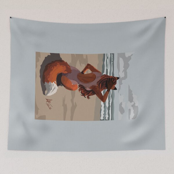 Item preview, Beach Fox designed and sold by KlakkDrawsStuff.