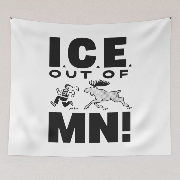 Item preview, ICE OUT OF MINNESOTA designed and sold by oddwonders.