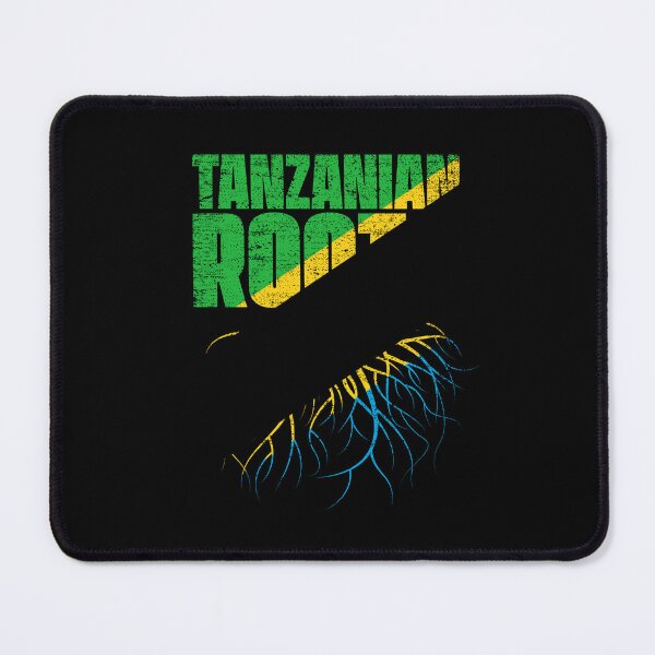 Item preview, Tanzanian Roots Tanzania Heritage Flag designed and sold by GabbyKash.