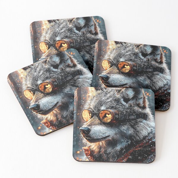 Item preview, Steampunk Wolf – Vision in the Dark designed and sold by Taans-Creation.