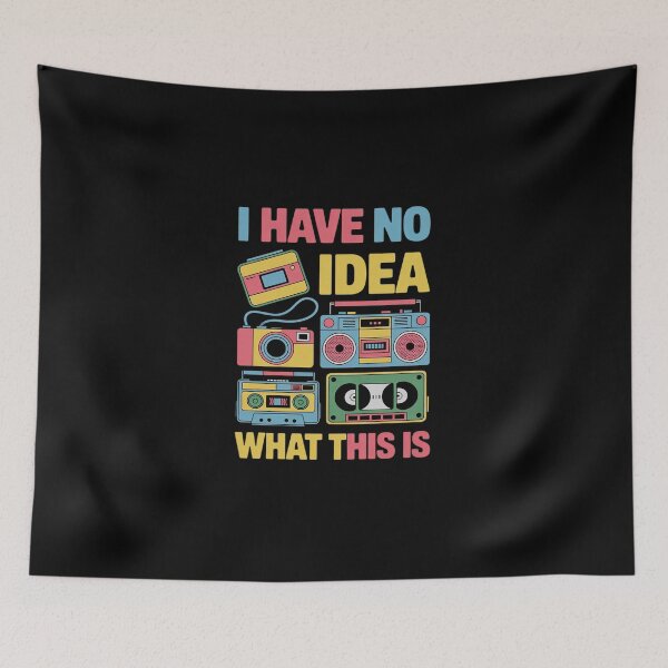 Item preview, I Have No Idea What This Is 80s 90s Outfit Boys Girls Kids 8 designed and sold by DigitaldeligArt.
