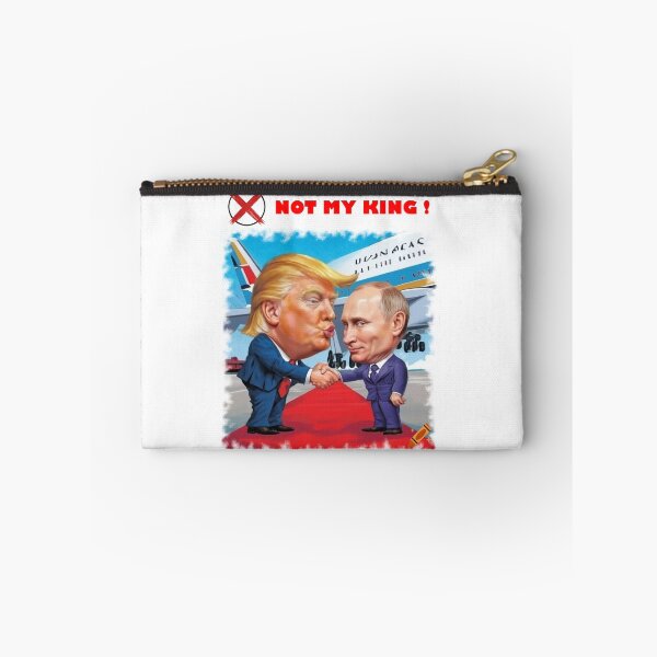 Item preview, NOT MY KING - Trump Putin Russian Friendship - Political Satire Art designed and sold by K-O-Bold.