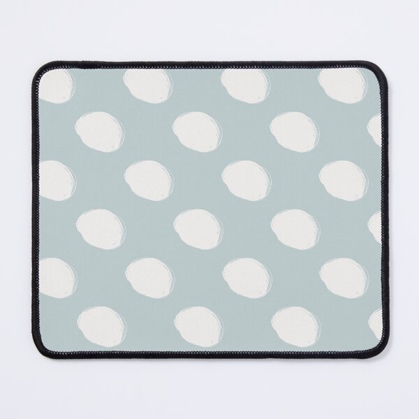 Item preview, White dots on a light blue background designed and sold by janara-studio.