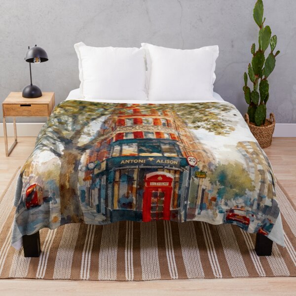 Item preview, London Flatiron Corner – Clerkenwell Watercolor designed and sold by caracatita75.