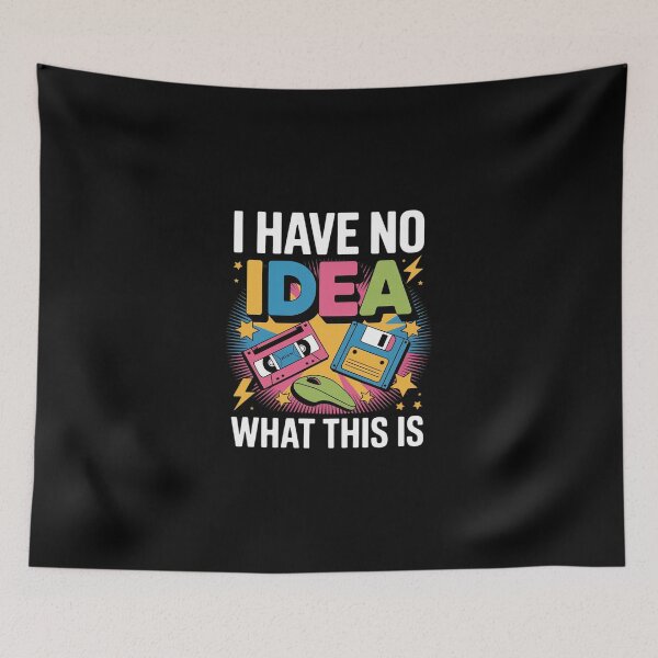 Item preview, I Have No Idea What This Is 80s 90s Outfit Boys Girls Kids designed and sold by DigitaldeligArt.