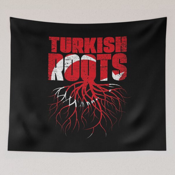 Item preview, Turkish Roots Turkey Heritage Flag designed and sold by GabbyKash.