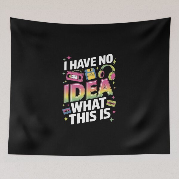 Item preview, I Have No Idea What This Is 80s 90s Outfit Boys Girls Kids6 designed and sold by DigitaldeligArt.