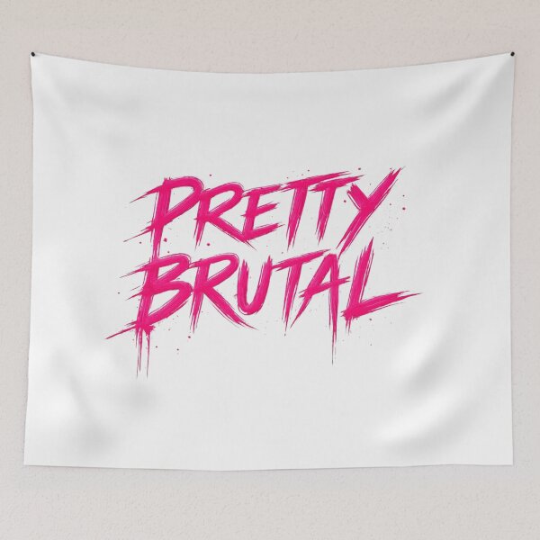 Item preview, Pretty Brutal – Bold Typographic Design designed and sold by MaBakerArt.