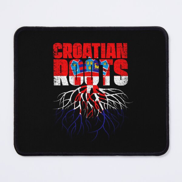Item preview, Croatian Roots Croatia Heritage Flag designed and sold by GabbyKash.