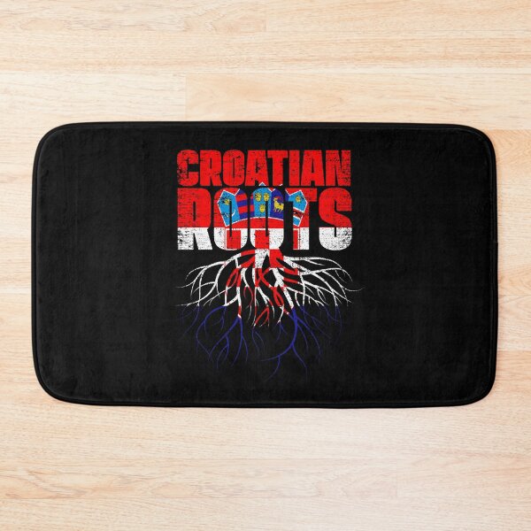 Item preview, Croatian Roots Croatia Heritage Flag designed and sold by GabbyKash.