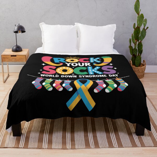 Item preview, Rock Your Socks Awareness World Down Syndrome Day designed and sold by lilensgavadur.