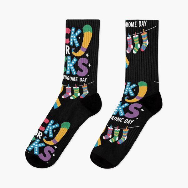 Item preview, Rock Your Socks Awareness World Down Syndrome Day designed and sold by lilensgavadur.