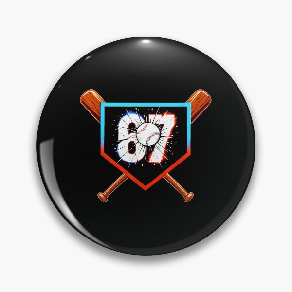 Item preview, 67 Baseball Birthday Funny Sports Number  designed and sold by miaa-artistshop.