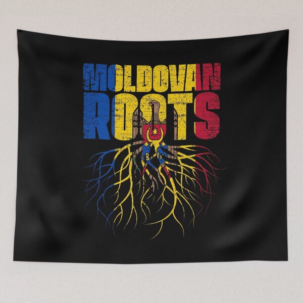 Item preview, Moldovan Roots Moldova Heritage Flag designed and sold by GabbyKash.