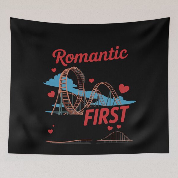 Item preview, Roller Coaster I Enjoy Long Romantic Rides to The First Drop designed and sold by lilensgavadur.