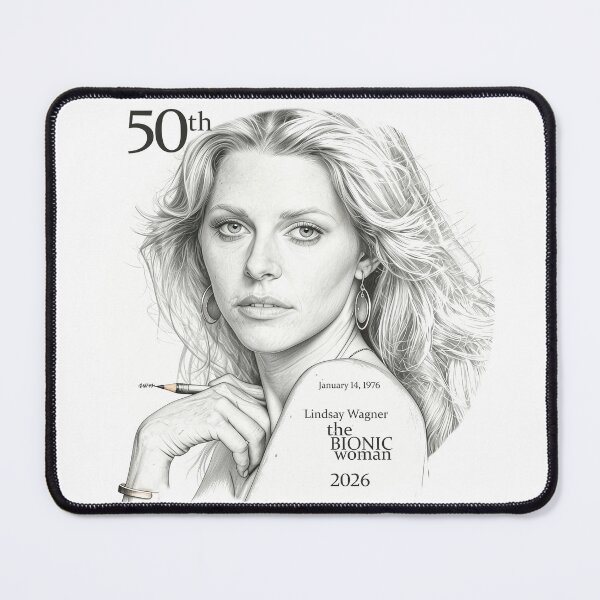Item preview, The Bionic Woman's 50th Anniversary designed and sold by Steve McKinnis.