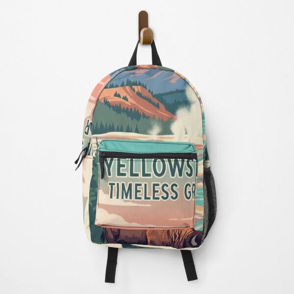 Item preview, Yellowstone National Park Vintage Poster designed and sold by RBCTk.