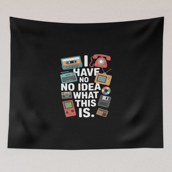 Item preview, I Have No Idea What This Is 80s Bro 1980s Fashion 80 party designed and sold by DigitaldeligArt.