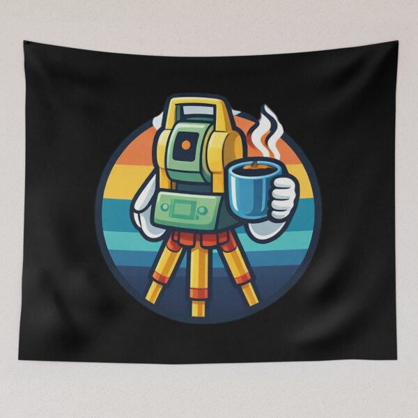 Item preview, Coffee First Survey Later Surveying Powered By Coffee designed and sold by Virelo.