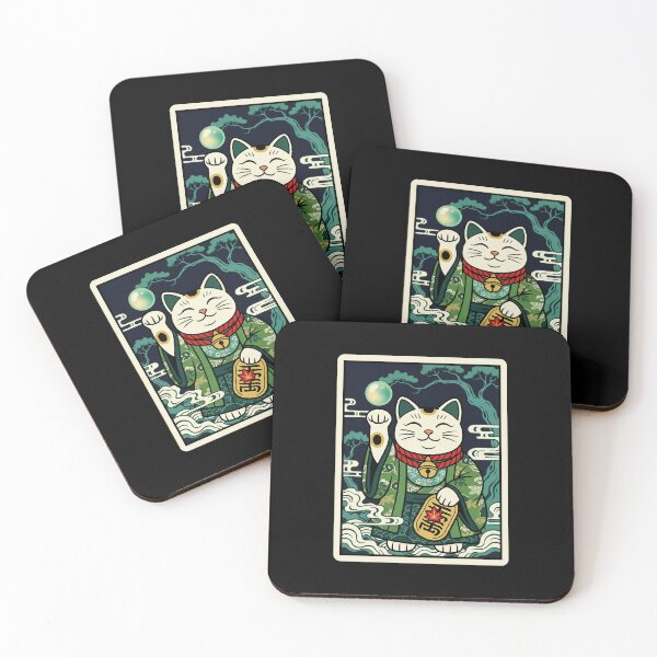 Item preview, White Maneki Neko Coin Lucky Cat Japanese designed and sold by JordynLadukeg65.