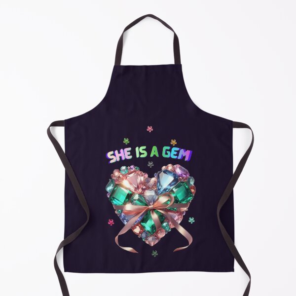 Item preview, She Is A Gem: Radiant Gemstone Heart Women's Day Art designed and sold by HopeAndHustle.