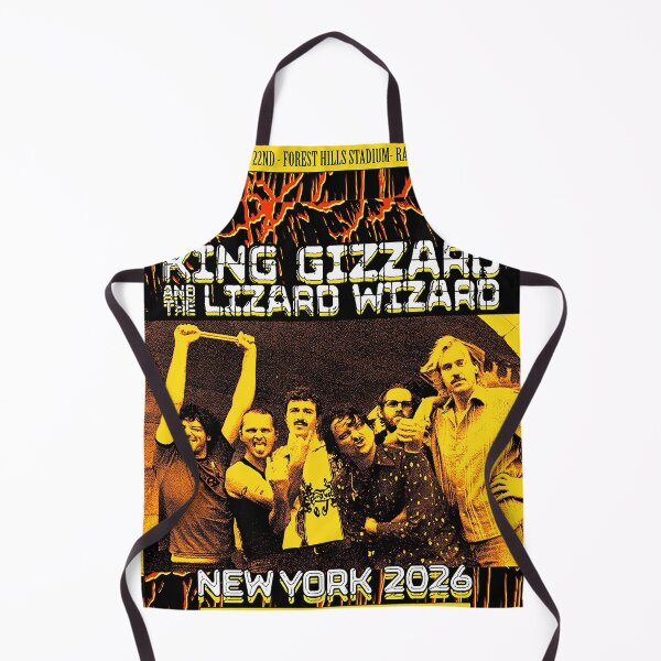 Item preview, King Lizard The Gizzard Wizard - New York 2026 Tour Poster AYM designed and sold by millerlatoya9.